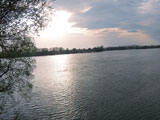 Река Кубань. Вид со стороны парка 30-летия Победы