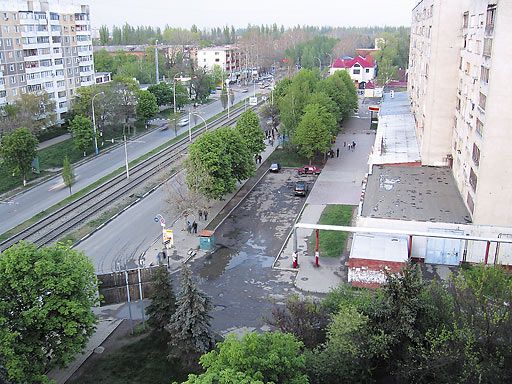 Фрагмент Ставропольской улицы
